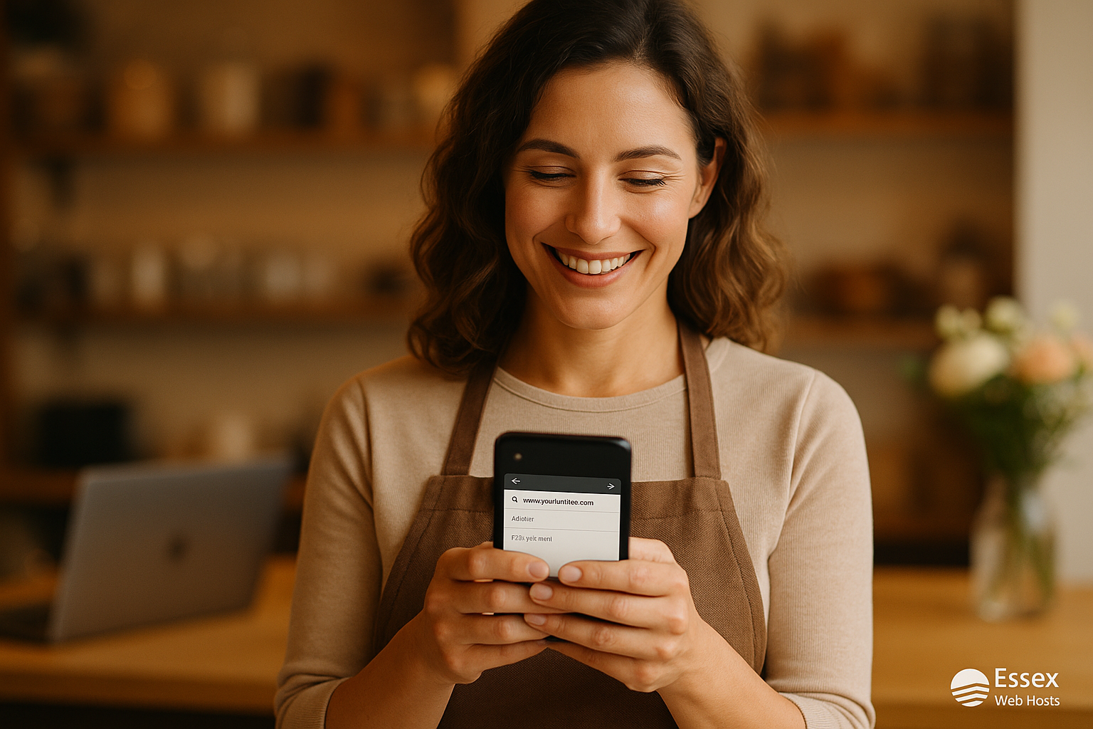 Professional email interface for small businesses